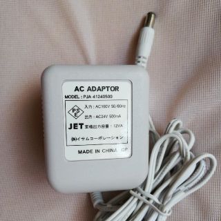 ACアダプター　PJA-41240500　中古品(変圧器/アダプター)