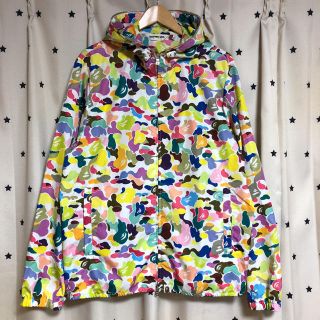 A BATHING APE(ナイロンジャケット ・ ホワイト/白色系)の A BATHING APE(ナイロンジャケット ・ ホワイト/白色系)の