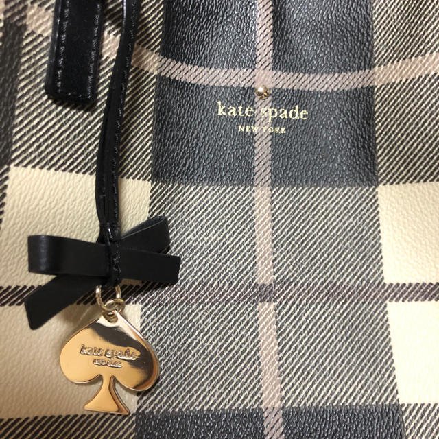 kate spade new york(ケイトスペードニューヨーク)のケイトスペード♡チェックトートバック レディースのバッグ(トートバッグ)の商品写真