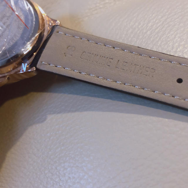 ◆本革◆文字盤がくるくる回る腕時計 レザーベルト レディースのファッション小物(腕時計)の商品写真