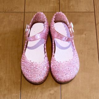 シマムラ(しまむら)のサイズ 18cm＊キラキラサンダル＊バースデイ(サンダル)