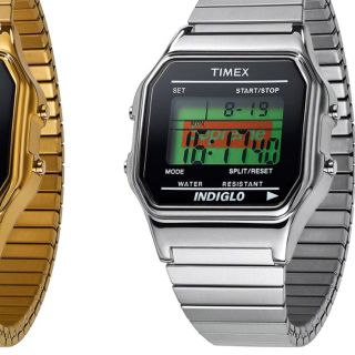 シュプリーム(Supreme)のsupreme timex シュプリーム タイメックス シルバー(腕時計(デジタル))