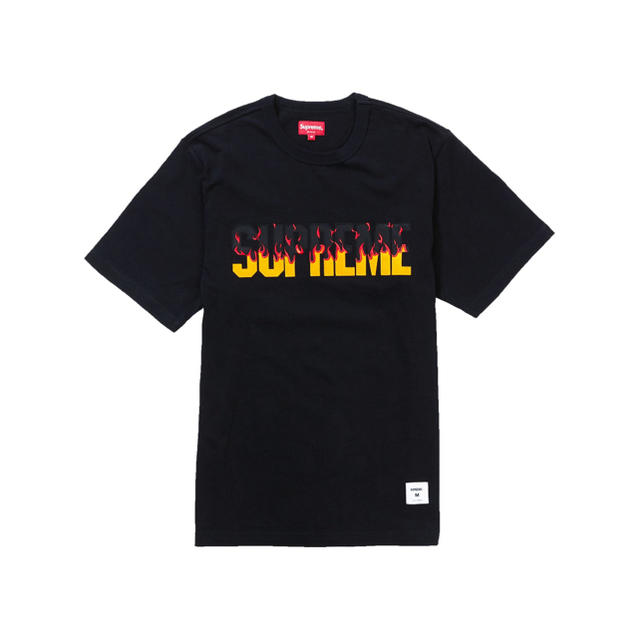 Tシャツ/カットソー(半袖/袖なし)Supreme Flame Tee