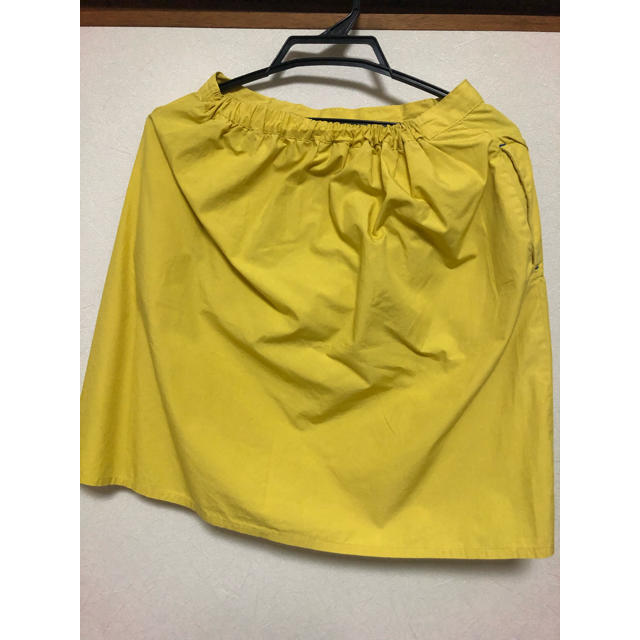 POU DOU DOU(プードゥドゥ)のプードゥドゥ イエロー スカート レディースのスカート(ひざ丈スカート)の商品写真