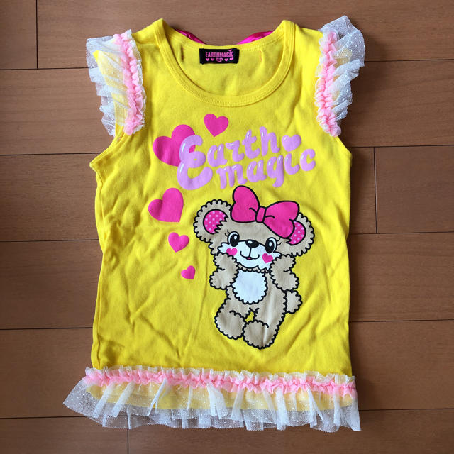 EARTHMAGIC(アースマジック)のアースマジック  130サイズ  セットアップ キッズ/ベビー/マタニティのキッズ服女の子用(90cm~)(その他)の商品写真