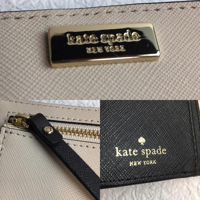 kate spade new york(ケイトスペードニューヨーク)の【新品未使用】ケイトスペード　人気　バイカラー　長財布 レディースのファッション小物(財布)の商品写真