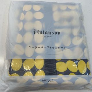 ファンケル(FANCL)のファンケル×フィンレイソン保冷クーラーバッグ💛（イエロー）(エコバッグ)