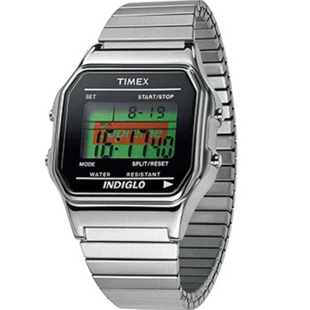 国内最大のお買い物情報 Supreme Timex Digital Watch シュプリーム