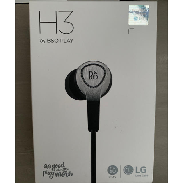 LG Electronics(エルジーエレクトロニクス)のH3 by B&O PLAY イヤホン【新品】 スマホ/家電/カメラのオーディオ機器(ヘッドフォン/イヤフォン)の商品写真