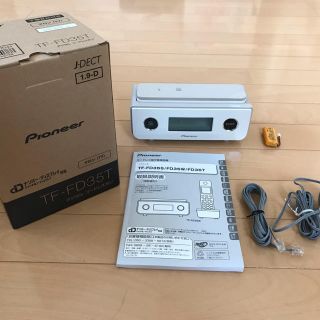 パイオニア(Pioneer)のパイオニア TF-FD35T デジタルコードレス電話機 マロン 親機のみ(その他)