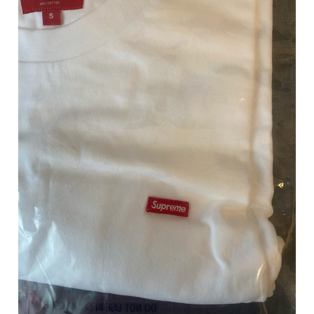 Supreme(シュプリーム)のsupreme small box tee white S メンズのトップス(Tシャツ/カットソー(半袖/袖なし))の商品写真