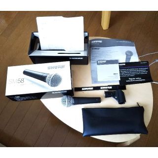 入力中...様専用 美品 ダイナミックマイク SHURE SM58-LC(マイク)