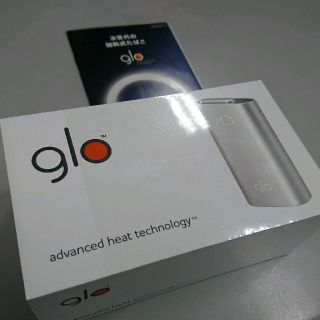 グロー(glo)のglo グローシルバー未使用品です(タバコグッズ)