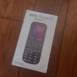 MINI phone 1.8inch Bluetooth ブルー(スマートフォン本体)