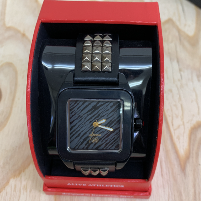 Alive Athletics(アライブアスレティックス)の◆新品未使用◆ALIVE腕時計　SCANDAL　black メンズの時計(腕時計(アナログ))の商品写真