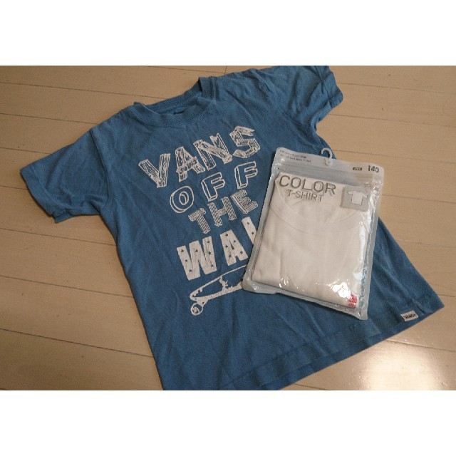 VANS(ヴァンズ)の140 まとめ売り キッズ/ベビー/マタニティのキッズ服男の子用(90cm~)(Tシャツ/カットソー)の商品写真