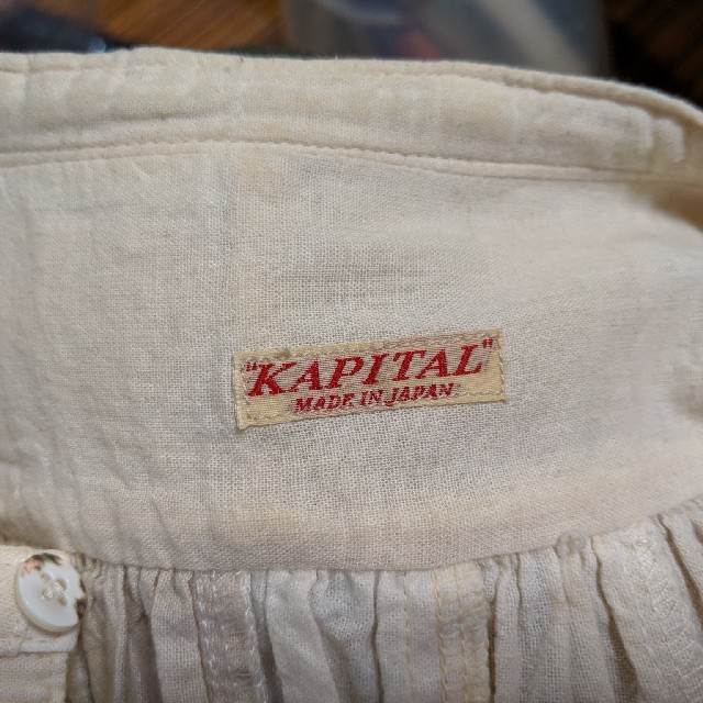 KAPITAL(キャピタル)のKAPITAL　フィッシャーマンズノースリーブ レディースのトップス(チュニック)の商品写真