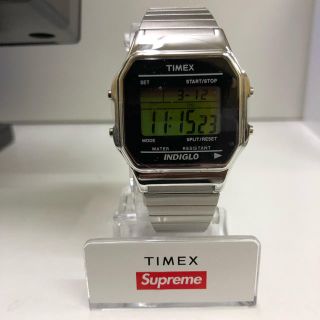 シュプリーム(Supreme)のSupreme Timex Digital Watch Silver 時計(腕時計(デジタル))