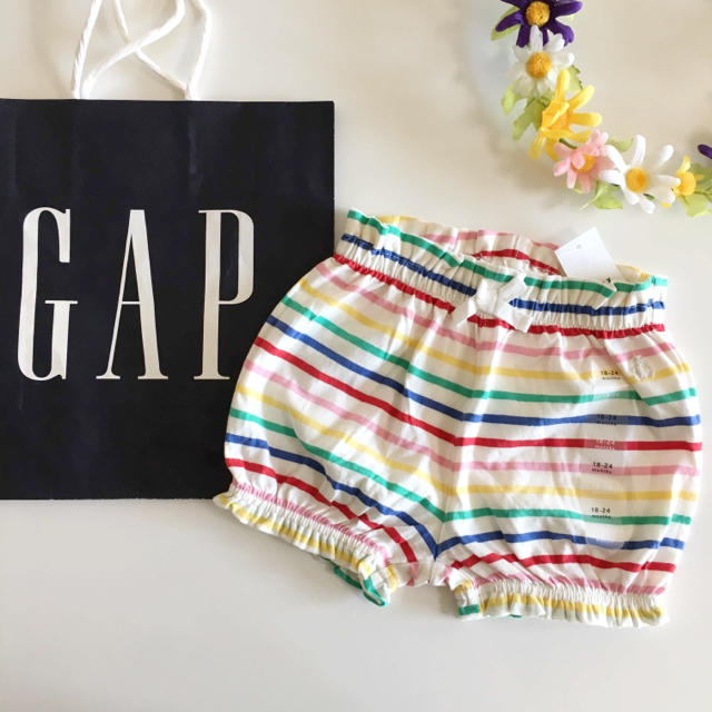 babyGAP(ベビーギャップ)の新品♡baby gap♡ロンパース ショートパンツ/ラルフローレン ユニクロ 他 キッズ/ベビー/マタニティのキッズ服女の子用(90cm~)(ワンピース)の商品写真