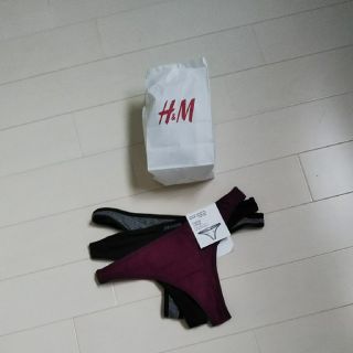 エイチアンドエム(H&M)のH&M   Tバック三枚セット(ショーツ)