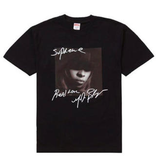 シュプリーム(Supreme)のブラックSupreme 19aw week1 Mary J. Blige Tee(Tシャツ/カットソー(半袖/袖なし))
