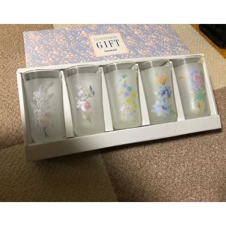 【新品】KAMAY 花柄 グラス(グラス/カップ)