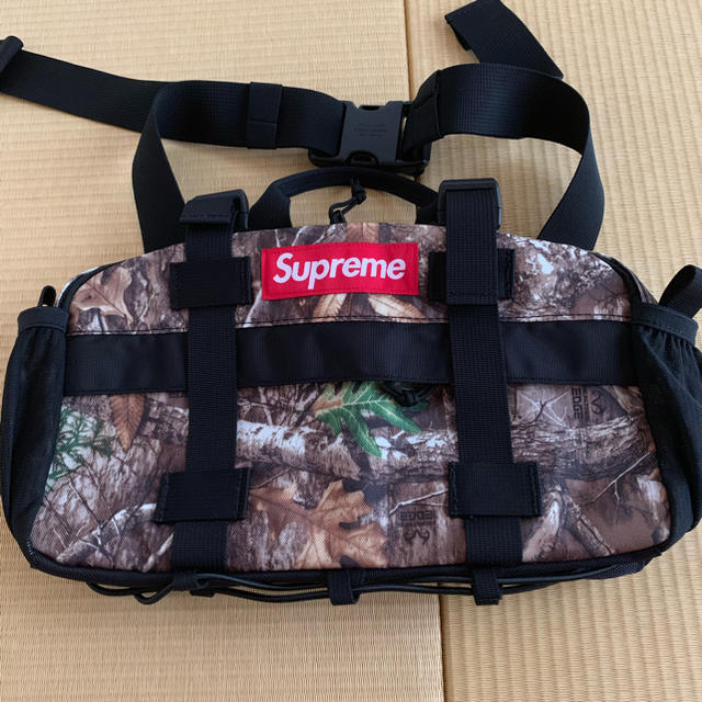 supreme 19F/W waist bag tree camo ツリーカモ