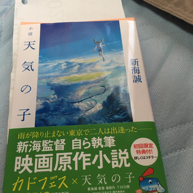 小説　天気の子 エンタメ/ホビーの本(ノンフィクション/教養)の商品写真