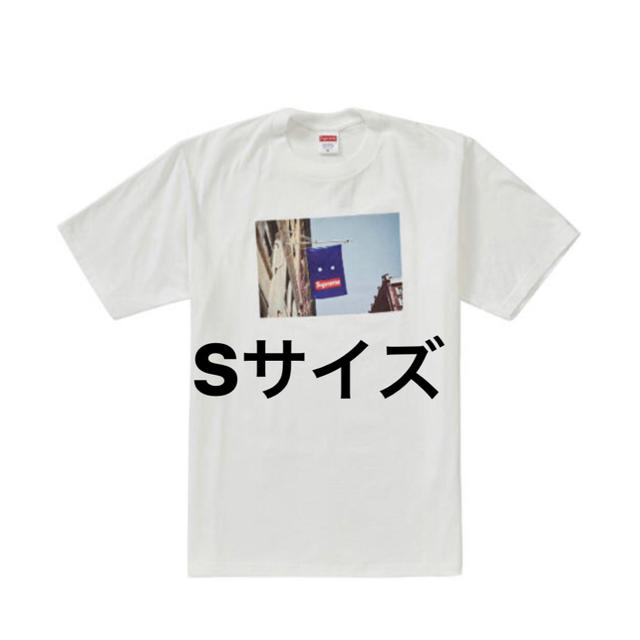 国内正規品 supreme banner Tシャツ 白 Sサイズ