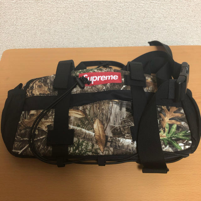 新品 camo Supreme Waist Bag リアルツリー柄