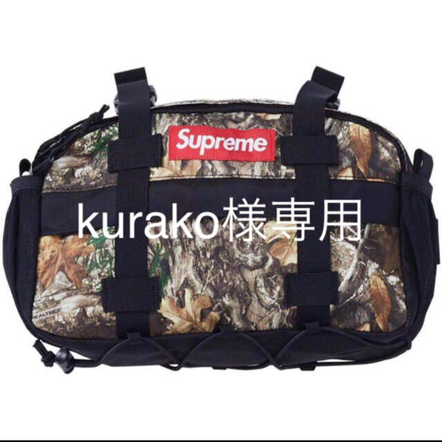 supreme waist bag カモ