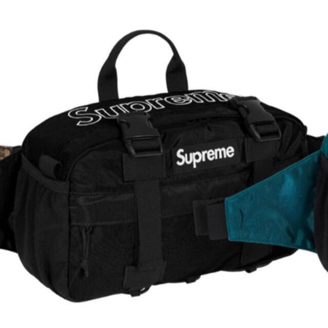 Supreme(シュプリーム)のシュプリーム ウエストバッグ 黒 メンズのバッグ(ボディーバッグ)の商品写真