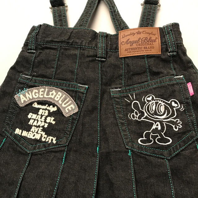 エンジェルブルー サロペットスカート