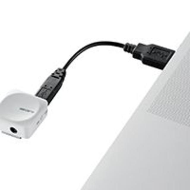 ELECOM(エレコム)の【新品・未使用】Bluetoothレシーバー スマホ/家電/カメラのPC/タブレット(PC周辺機器)の商品写真