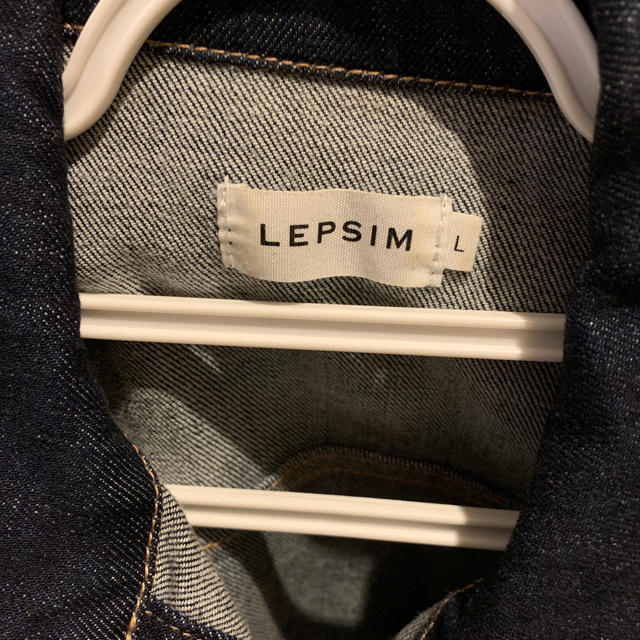 LEPSIM(レプシィム)のLEPSIM デニムジャケット レディースのジャケット/アウター(Gジャン/デニムジャケット)の商品写真