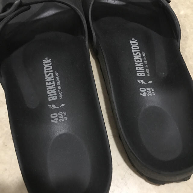 BIRKENSTOCK(ビルケンシュトック)のビルケン birkenstock メンズ サンダル ブラック メンズの靴/シューズ(サンダル)の商品写真