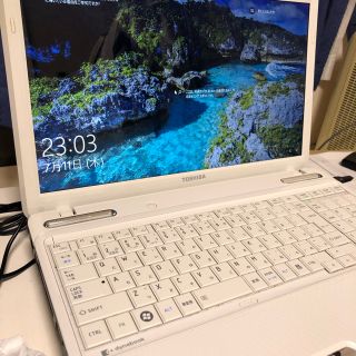 トウシバ(東芝)の東芝  Windows10   EX/56MWH   Corei3(ノートPC)