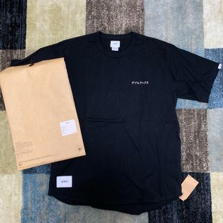 ダブルタップス(W)taps)のW)taps tee black L 新品(Tシャツ/カットソー(半袖/袖なし))