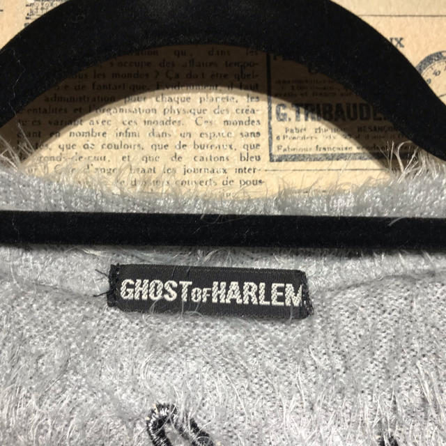 GHOST OF HARLEM(ゴーストオブハーレム)のGHOST of HARLEM ゴーストオブハーレム ニットカーディガン  レディースのトップス(カーディガン)の商品写真