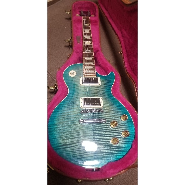 Gibson(ギブソン)のGibson USA レスポール STD oceanwater 楽器のギター(エレキギター)の商品写真