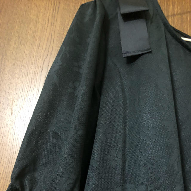 黒シャツ3L レディースのトップス(Tシャツ(半袖/袖なし))の商品写真