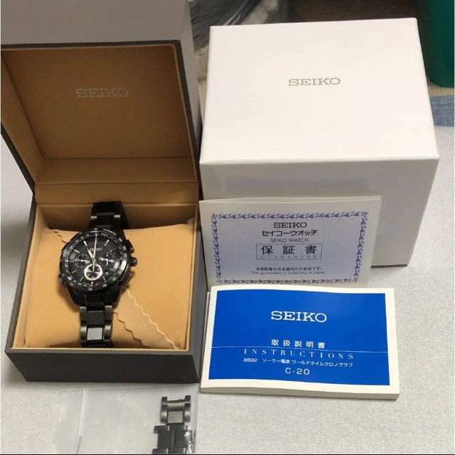 SEIKO(セイコー)の定価10万8000円 美品 SEIKO ブライツ腕時計 クロノグラフ メンズの時計(腕時計(アナログ))の商品写真