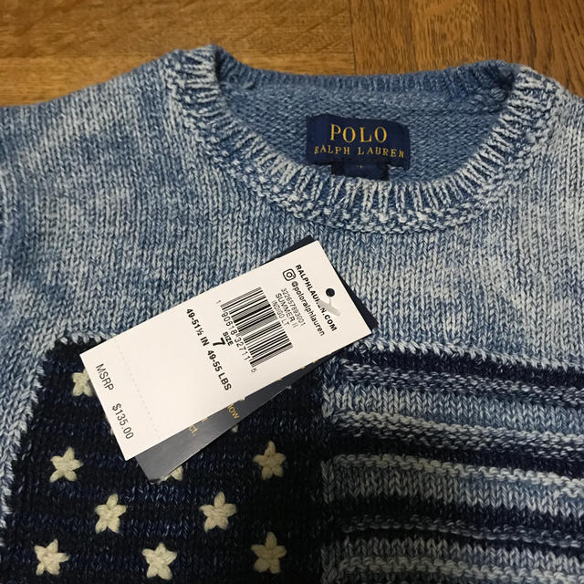 POLO RALPH LAUREN(ポロラルフローレン)のラルフローレン❤️新品タグ付き キッズ/ベビー/マタニティのキッズ服男の子用(90cm~)(ニット)の商品写真