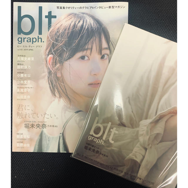 乃木坂46(ノギザカフォーティーシックス)のblt　graph．（vol．42）乃木坂46 堀未央奈 特別付録ポスター3種付 エンタメ/ホビーの本(アート/エンタメ)の商品写真