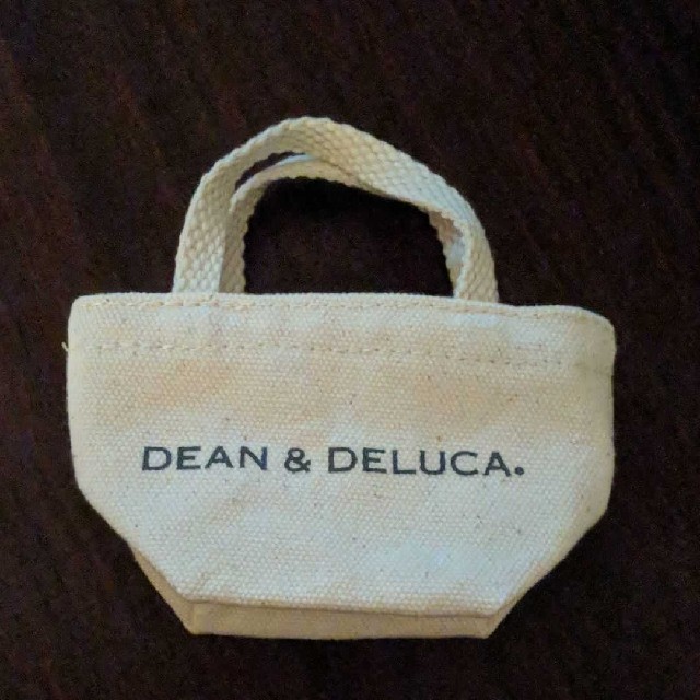 DEAN & DELUCA(ディーンアンドデルーカ)のdean & Deluca ミニバッグ　トートバッグ　白 レディースのバッグ(トートバッグ)の商品写真