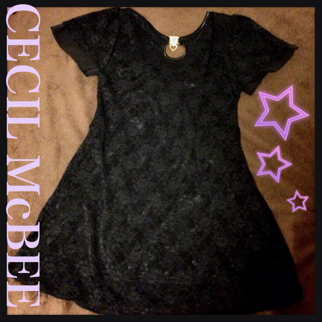 CECIL McBEE(セシルマクビー)の総レースチュニックワンピ レディースのトップス(チュニック)の商品写真