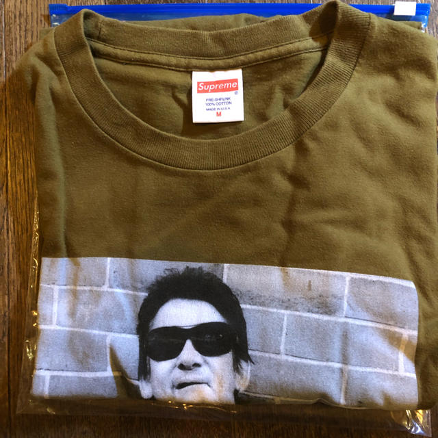 Supreme(シュプリーム)のsupreme Shane macGowan tee M ブラウン 値下げ可 メンズのトップス(Tシャツ/カットソー(半袖/袖なし))の商品写真