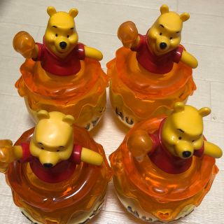 クマノプーサン(くまのプーさん)のディズニーリゾート くまのプーさん キャンディー入れ物 4個(小物入れ)