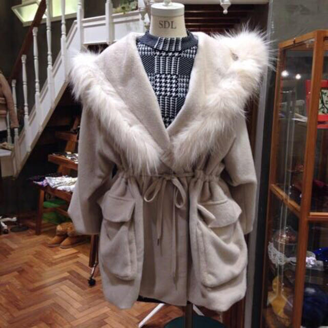 SNIDEL - snidel ファー付ビッグフードコートの通販 by Liane's SNIDEL - snidel ファー付ビッグフードコートの通販 by Liane's