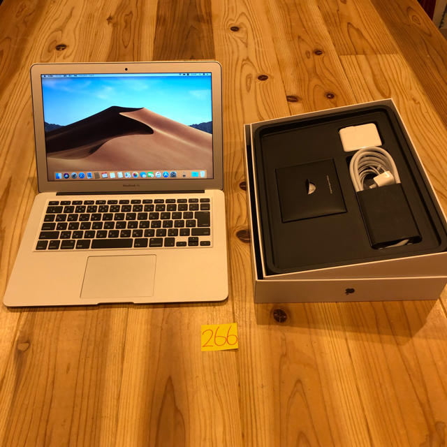 Mac (Apple) - 美品 付属品完備 保証あり MacBook air 13インチ 2017